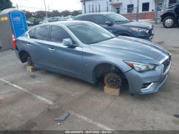  Salvage INFINITI Q50