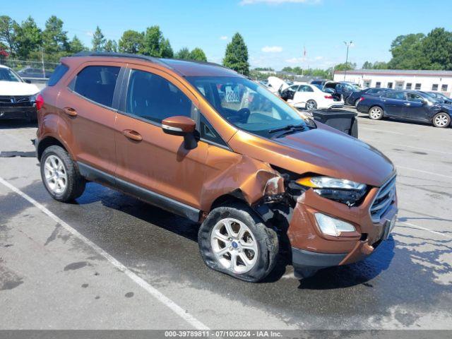  Salvage Ford EcoSport