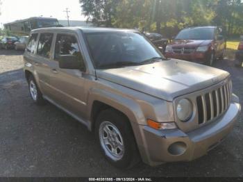  Salvage Jeep Patriot