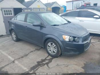  Salvage Chevrolet Sonic