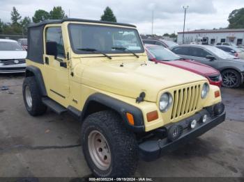  Salvage Jeep Wrangler