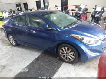  Salvage Hyundai ELANTRA