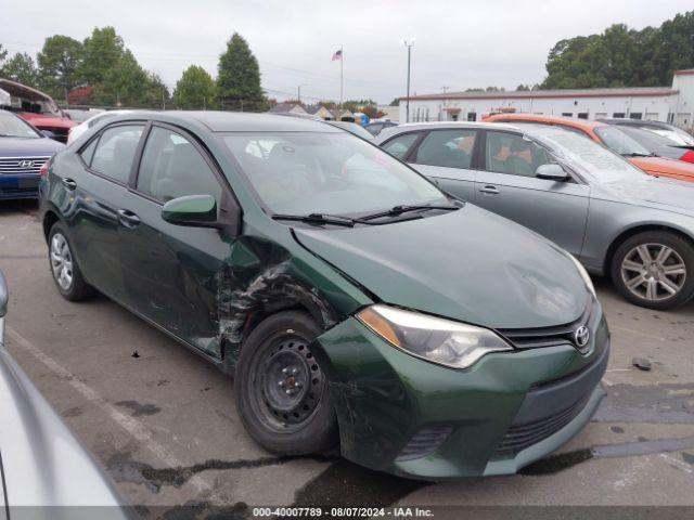  Salvage Toyota Corolla