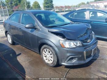  Salvage Chevrolet Sonic