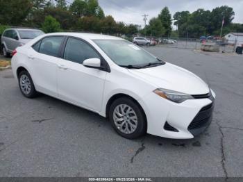  Salvage Toyota Corolla