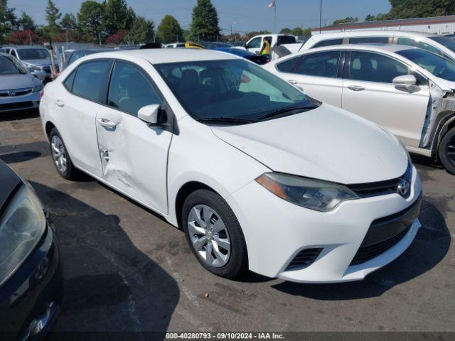  Salvage Toyota Corolla