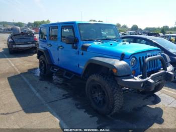  Salvage Jeep Wrangler