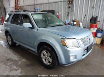  Salvage Mercury Mariner Hybrid