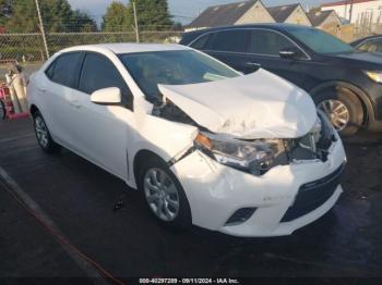  Salvage Toyota Corolla