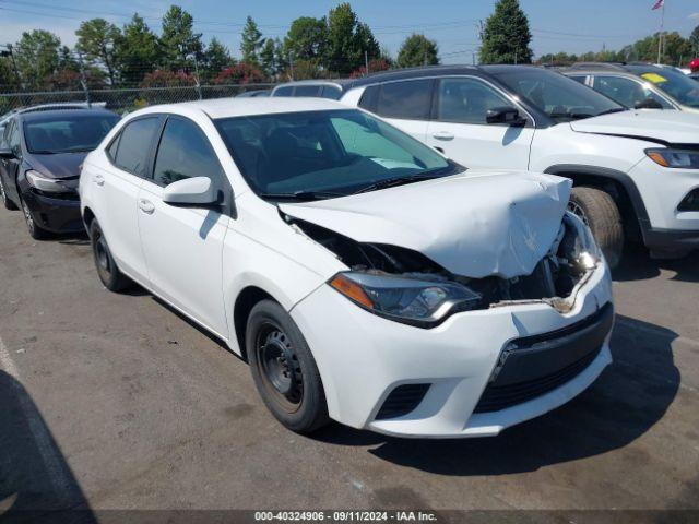  Salvage Toyota Corolla