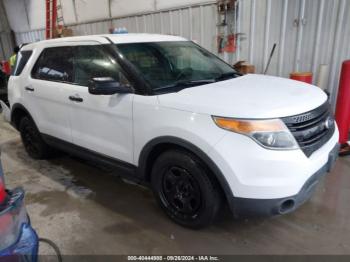  Salvage Ford Utility Police Intercepto