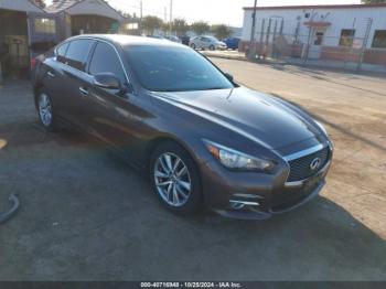  Salvage INFINITI Q50