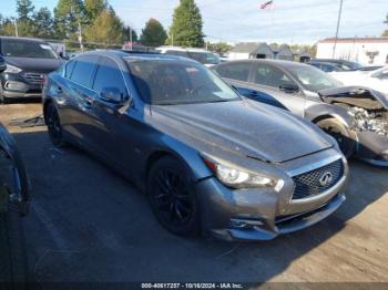  Salvage INFINITI Q50