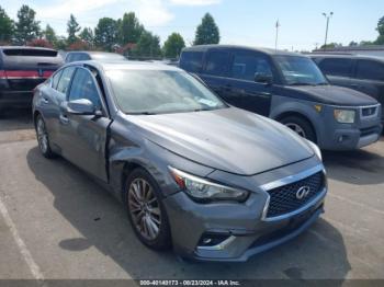  Salvage INFINITI Q50