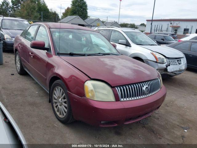  Salvage Mercury Montego