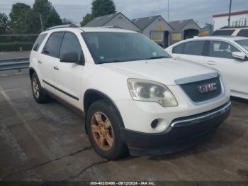  Salvage GMC Acadia