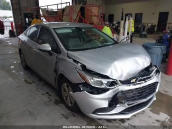  Salvage Chevrolet Cruze