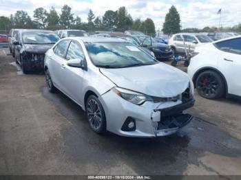  Salvage Toyota Corolla