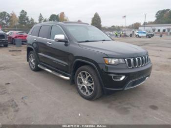  Salvage Jeep Grand Cherokee