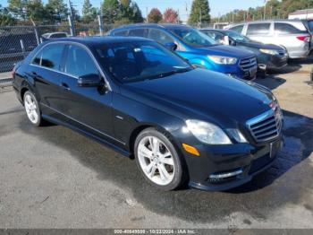  Salvage Mercedes-Benz E-Class