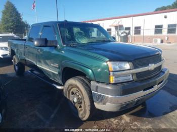  Salvage Chevrolet Silverado 2500