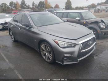  Salvage INFINITI Q50