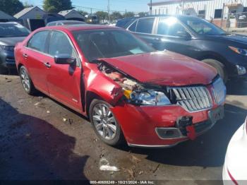  Salvage Lincoln MKZ Hybrid