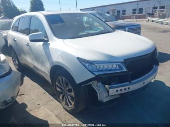  Salvage Acura MDX