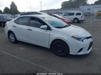  Salvage Toyota Corolla