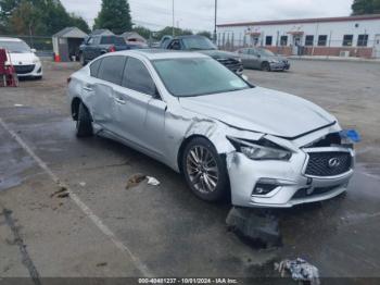  Salvage INFINITI Q50