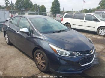  Salvage Chevrolet Cruze