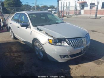  Salvage Lincoln MKZ