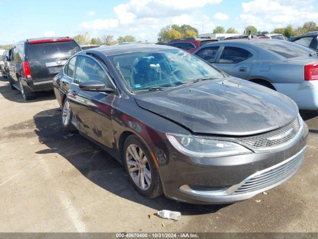  Salvage Chrysler 200