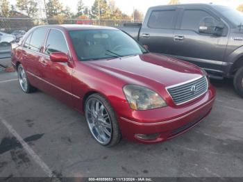  Salvage Lexus LS