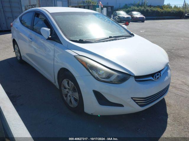  Salvage Hyundai ELANTRA