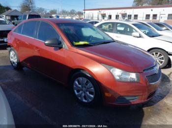  Salvage Chevrolet Cruze