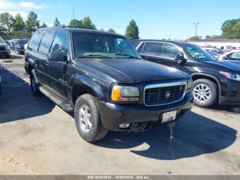  Salvage Cadillac Escalade