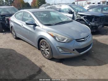  Salvage Hyundai ELANTRA