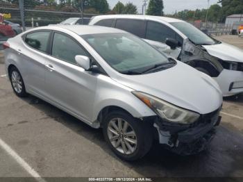  Salvage Hyundai ELANTRA