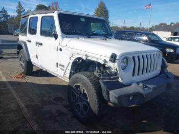  Salvage Jeep Wrangler