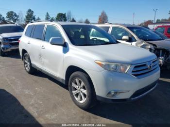  Salvage Toyota Highlander