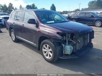  Salvage Toyota Highlander