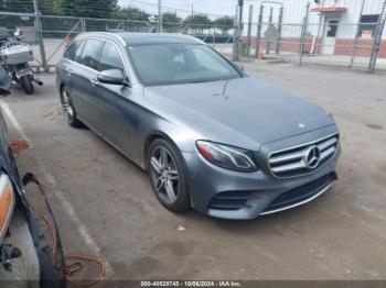  Salvage Mercedes-Benz E-Class