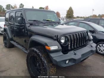  Salvage Jeep Wrangler