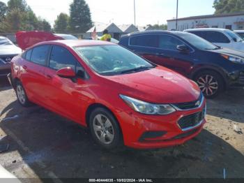  Salvage Chevrolet Cruze