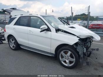  Salvage Mercedes-Benz M-Class