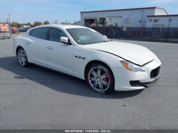  Salvage Maserati Quattroporte