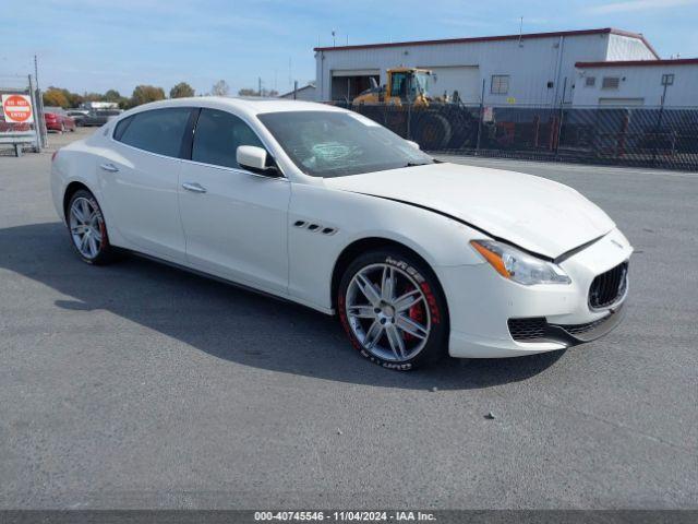  Salvage Maserati Quattroporte