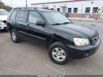  Salvage Toyota Highlander