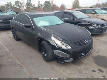  Salvage INFINITI G37x